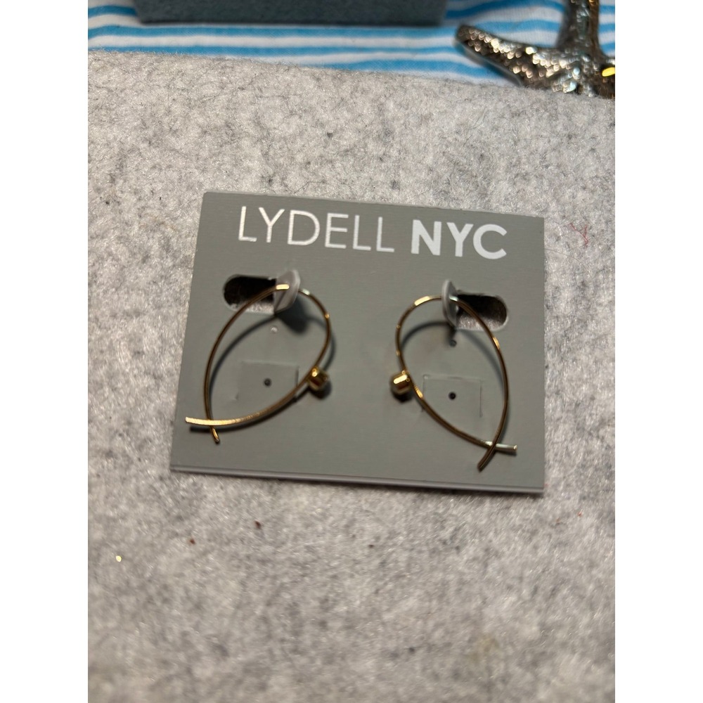 #62. Gold-tone Minimalist Threader Earrings